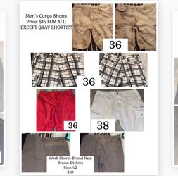 Men’s Cargo Shorts