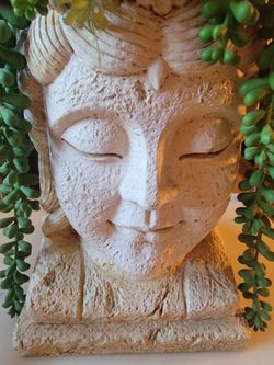 Buddha Head Planter