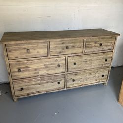 wooden dresser
