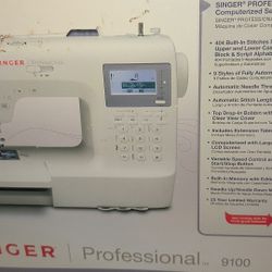 Singer 9100 Sewing Machine (184 Decorative Stitches)