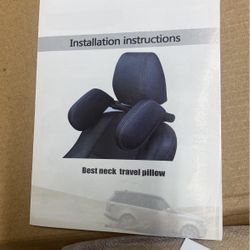 Car Sleeping Head Rest