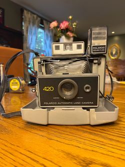 Vintage Polaroid camera