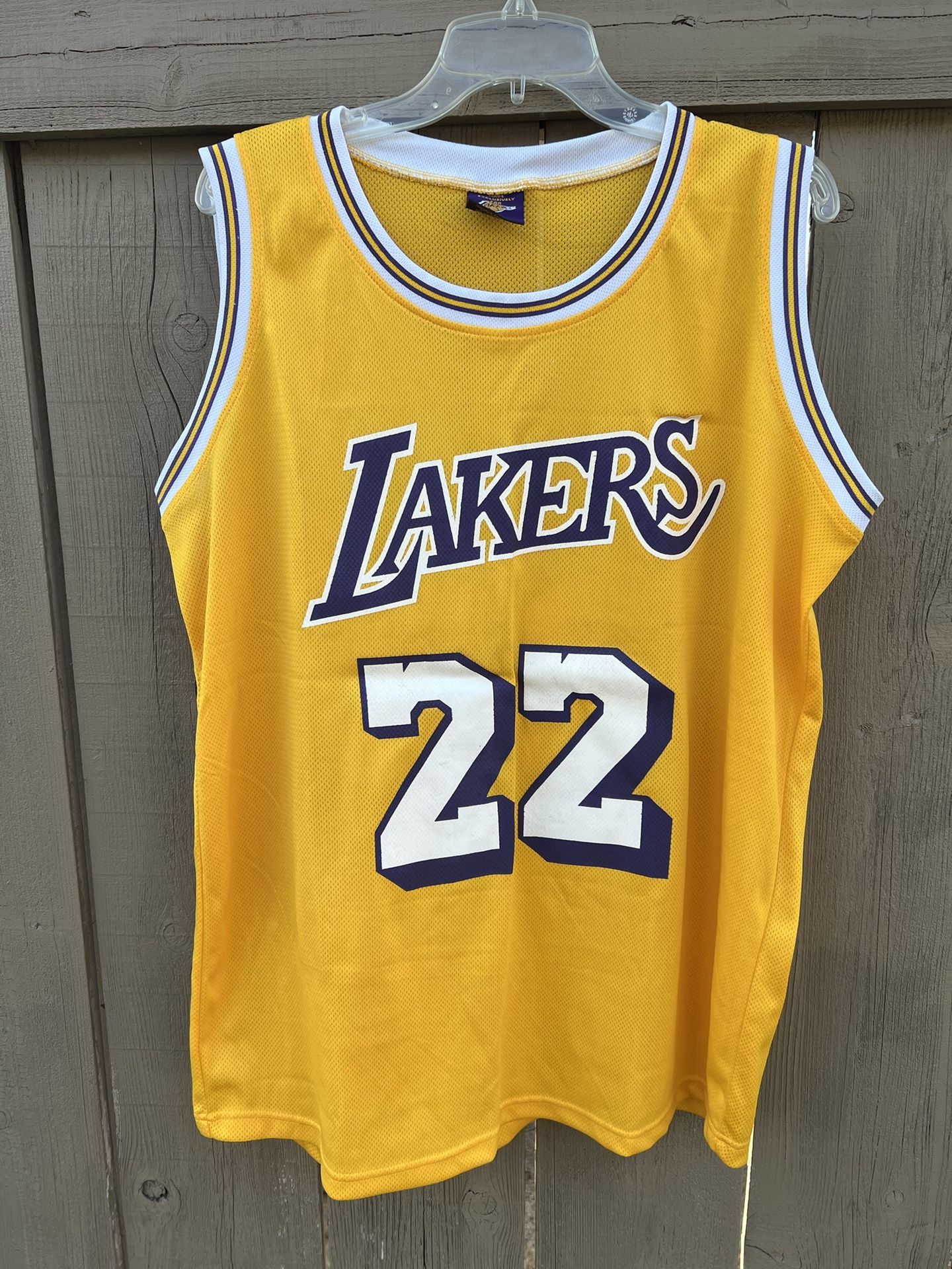 Los Angeles Lakers #22 Elgin Baylor Links Marketing Group Giveaway NBA Jersey XL