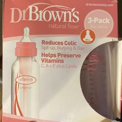 PINK DR BROWN BOTTLES