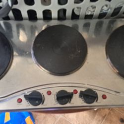 Cooks Essentials Tabletop Triple Burner