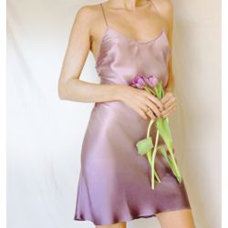 Victoria’s Secret 100% Silk Slip Dress 