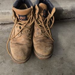 Used Timberland Work Boots