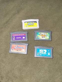 Gameboy advanced games (5 in lot)