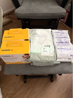 Breast milk storage bags