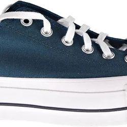 Converse Chuck Taylor All Star Lift OX Midnight Turquoise/White/Black