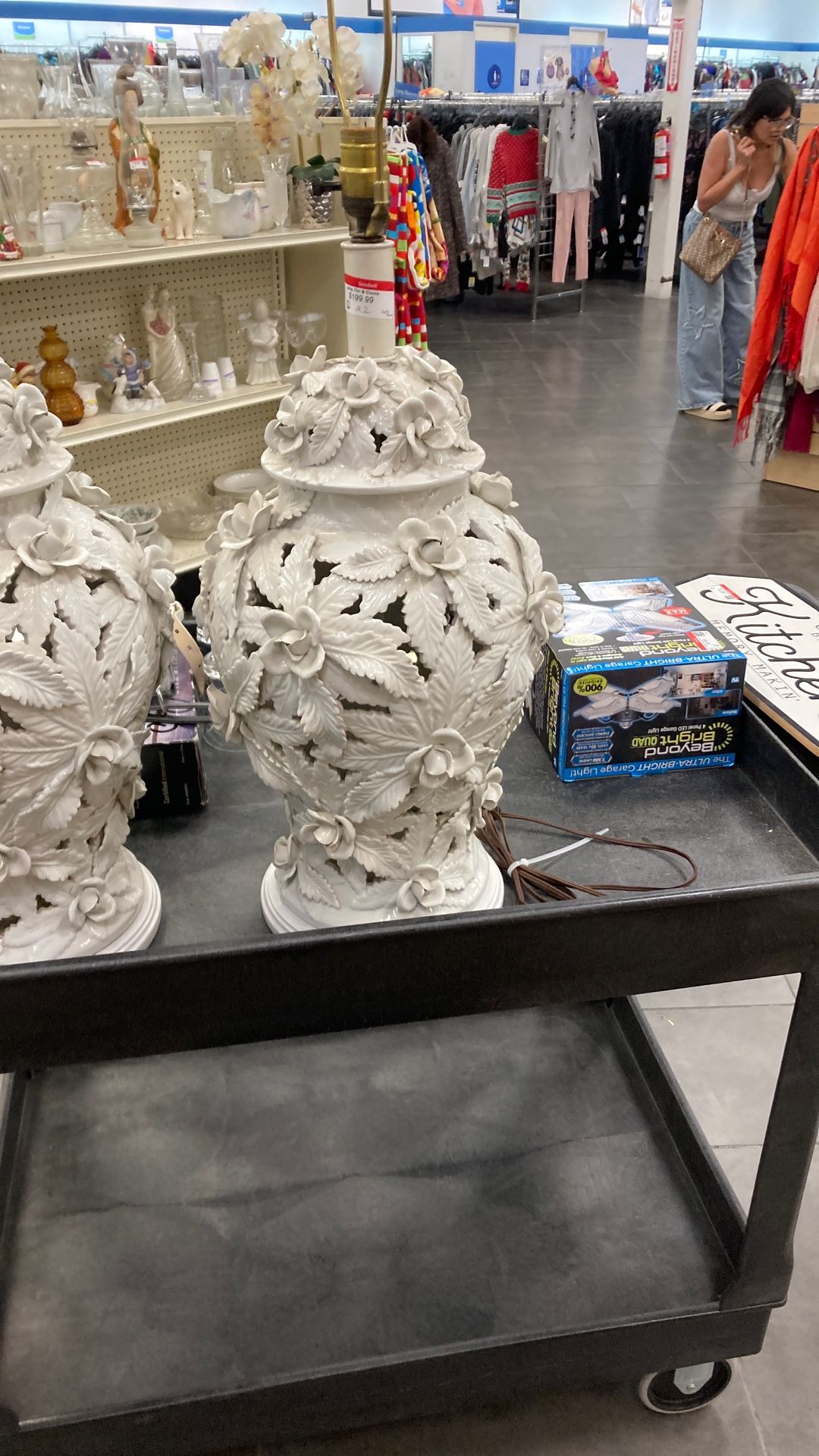 Two Antique Lamps