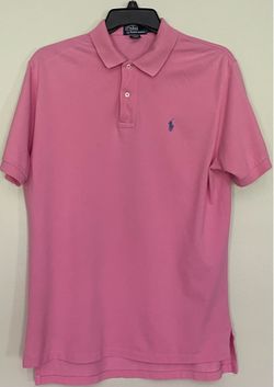 Ralph Lauren polo pink shirt size L