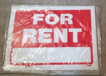 Large new FOR RENT Sign