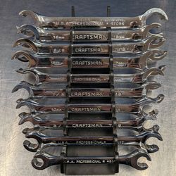 Craftsman 9 Piece Wrench Set