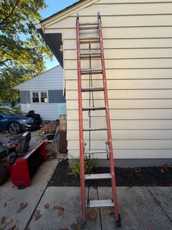 Werner 20ft heavy duty extension ladder
