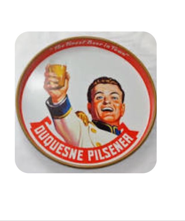 Vintage Duquesne Pilsner Serving Tray