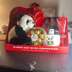 Ramen Said Panda And Ferrero Rocher