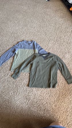 2 Kids Long Sleeve Thermal Shirts