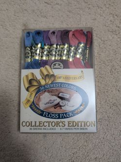[Rare] Brand New DMC Centennial Anniversary Floss Set (36 Colors) - Collectible Edition