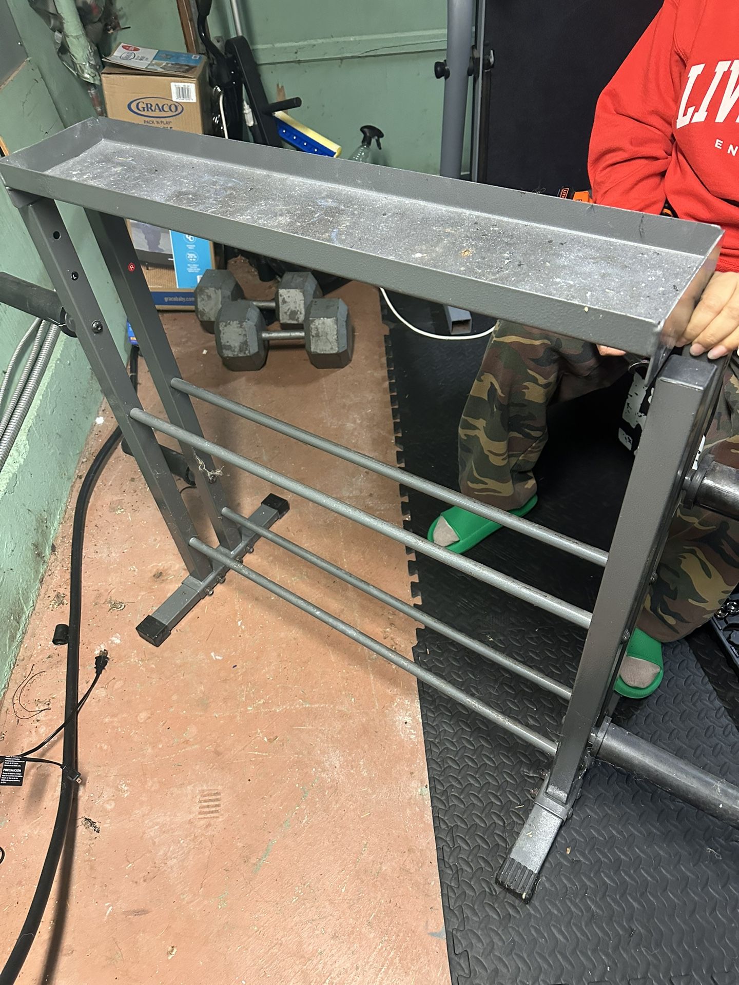 3 Tier KB & Dumbbell Storage Rack 