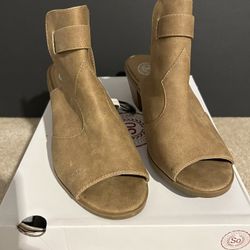 Open Toe And Heel Booties