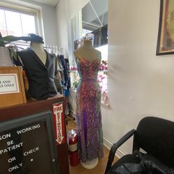 Windsor Prom Dress, Purple With Other And Size Médium 