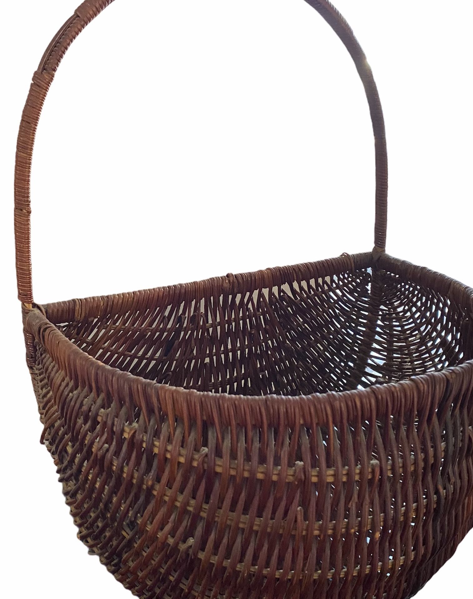 Hanging Wicker Basket • Plant basket