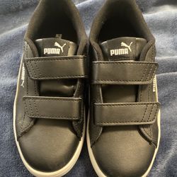 Puma Kids Shoes Black Sz 2