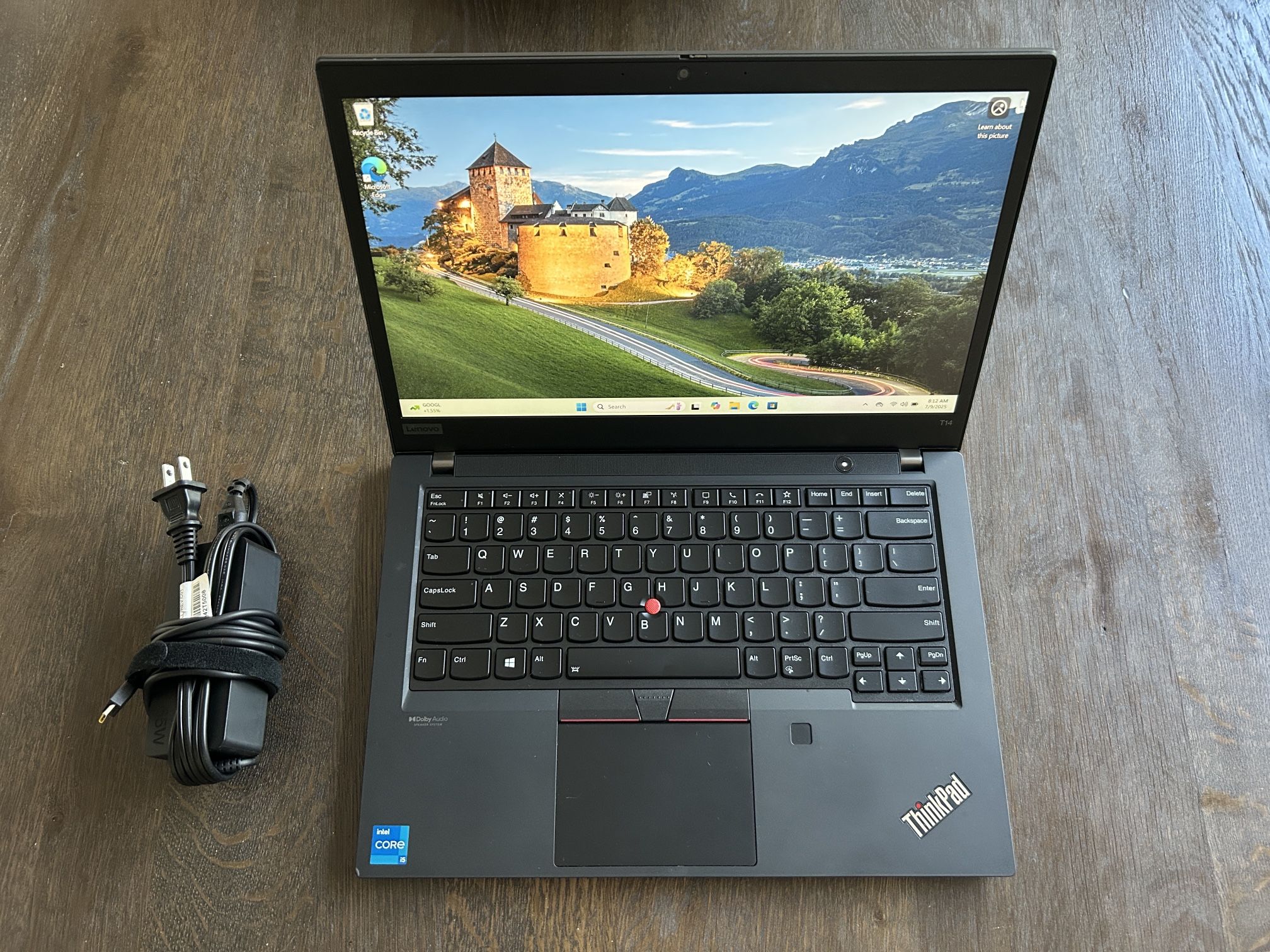 LENOVO THINKPAD T14 GEN 2 LAPTOP 2.4 GHZ / 16 GB RAM / 500 GB HDD