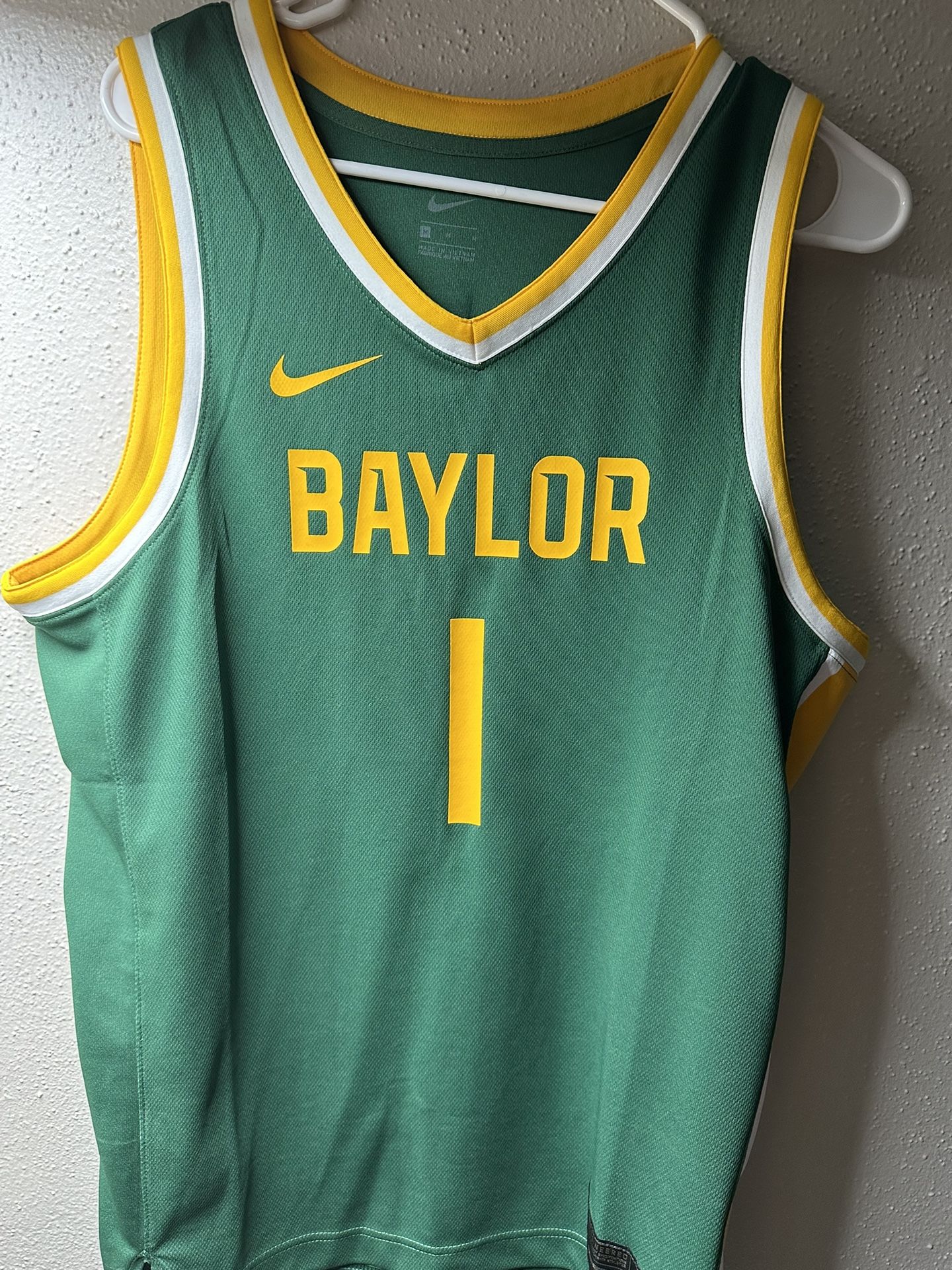 Mens Nike Baylor University Bears Basketball Jersey Size M