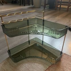 Corner Shelving Home Organizer - Green 