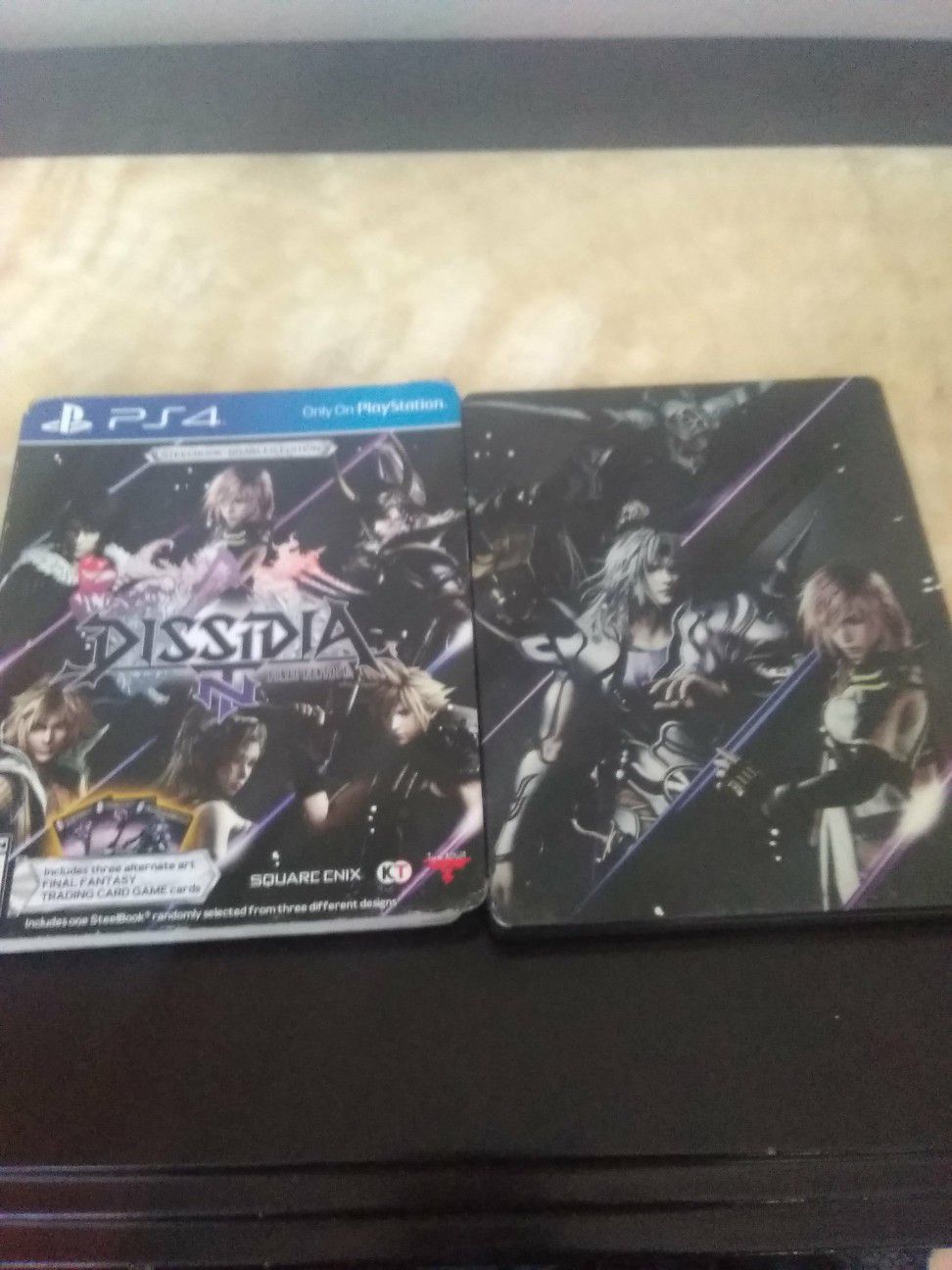 Final Fantasy Dissidia SteelCase brawler edition with collectibles