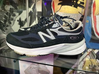 New Balance 990 Men's Athletic Shoes Navy/Silver SIZE:11