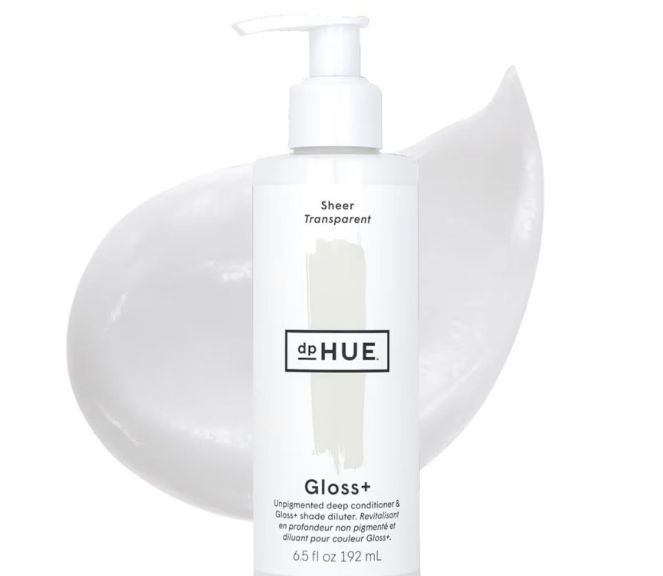 dpHUE Gloss+, Sheer - 6.5 oz (8-12 Applications) - Unpigmented Deep Conditioner & Shade Diluter - Paraben, SLS & SLES Sulfate Free - Vegan, Leaping Bu