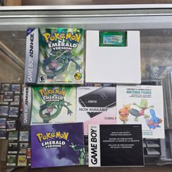 Pokémon Emerald Gameboy Advance CIB