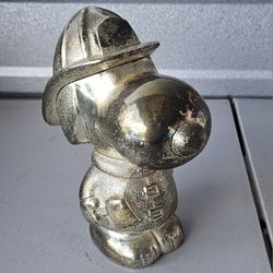 Vintage Metal Snoopy Bank