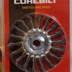 Rueda De Alambre Anudado 4 1/2 . 