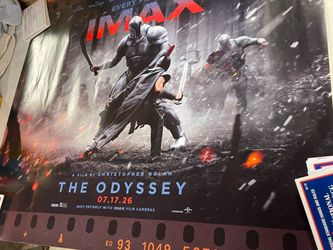 Christopher Nolan The Odyssey IMAX Movie Poster