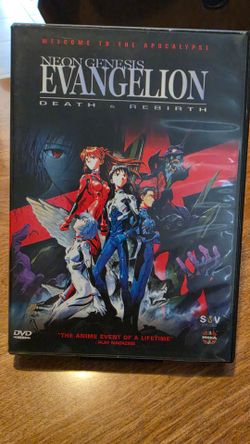 Neon Genesis Evangelion Death & Rebirth DVD EN/JP Sub Widescreen 1998 PG-13