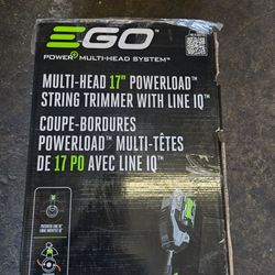 Ego POWER+ Multi-Head System with LINE IQ, 17-in Straight Shaft Attachment Capable String Trimmer #120887