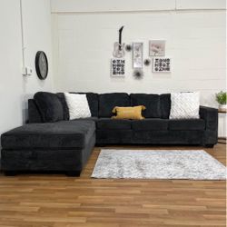 Ashley Black Sectional Couch | Free Delivery! 🚛