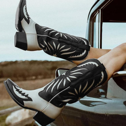 KISTANIA Cowboy Boots for Women