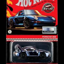 Hot Wheels RLC Porsche 959 Blue Graphite 