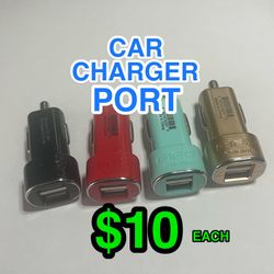 🚗🔌 USB Car Charger Adapter (2X USB A)