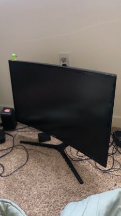 Samsung curved monitor