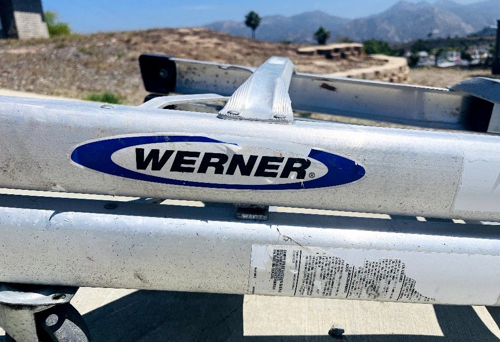 Werner 5'6" A-Frame Ladder – Used