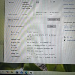 Gaming Pc And Monitor 