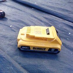 Used Lithium Ion DeWalt 20v 2ah Battery