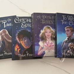 Autographed Secrets of The Tally (5 book series) Halie Fewkes