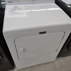 $450 (Save $449) Gas Maytag Dryer With Wrinkle Prevent 